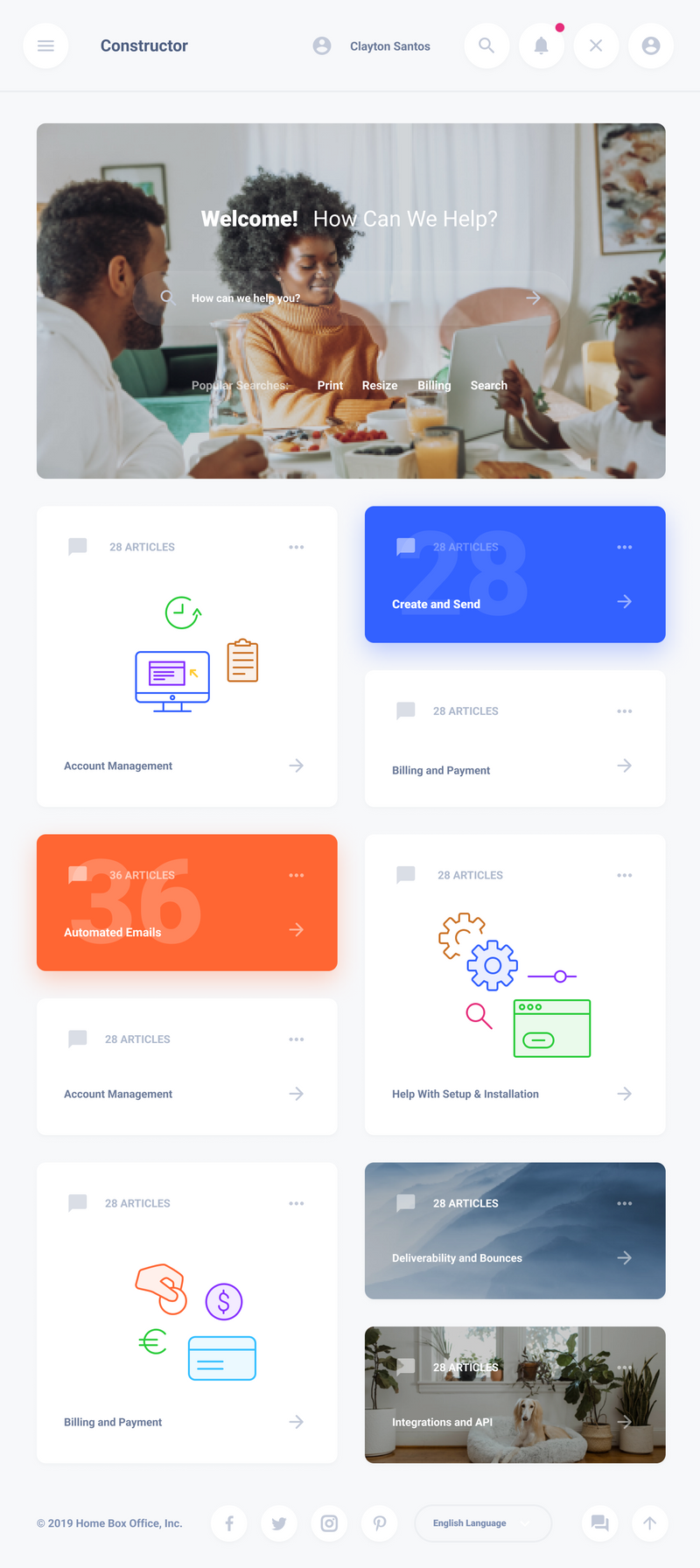 Knowledge Base Dashboard — Download Dashboard Template